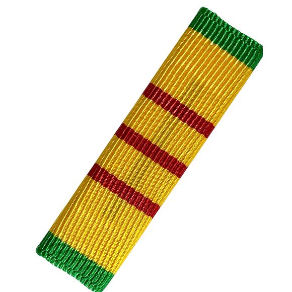 Vietnam Service Medal Ribbon, 1-3/8" x 3/8" - Picture 1 of 2